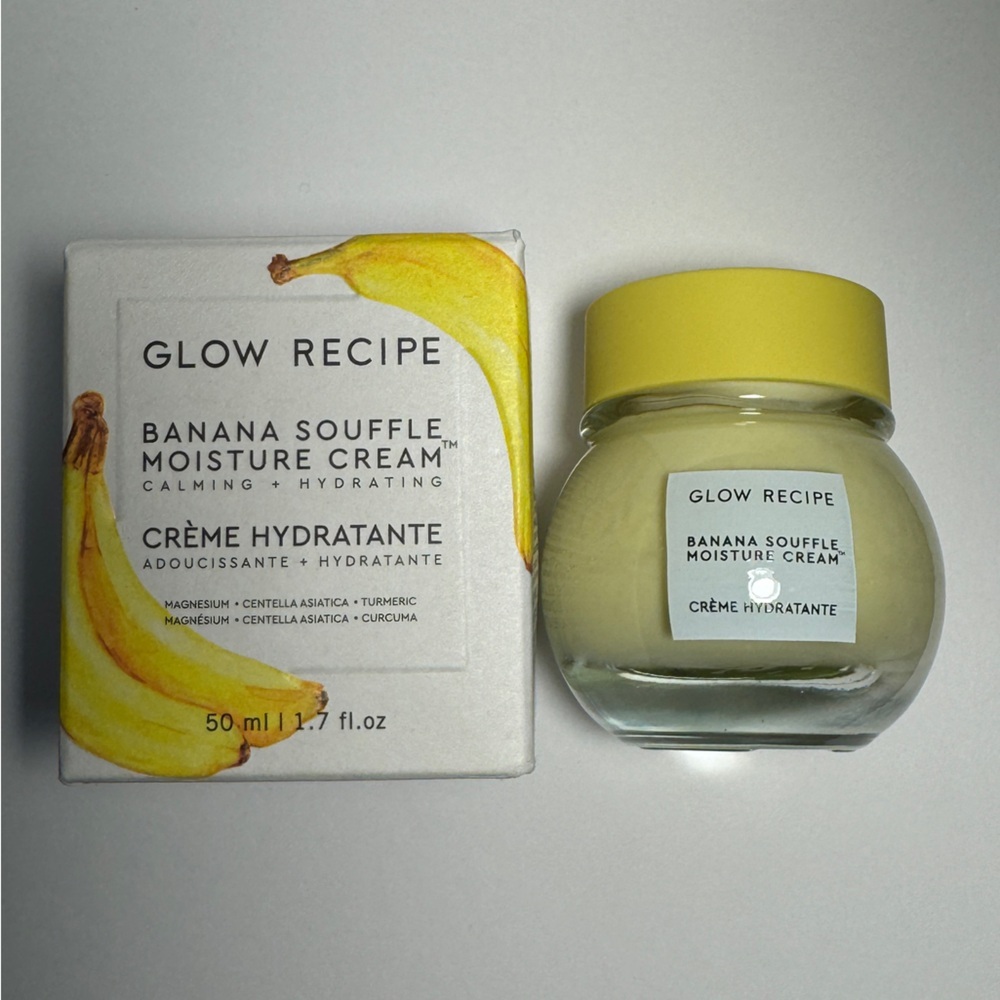 Glow Recipe Banana Soufflé Moisturizer Full Size Boxed New 2024 Reissue 1.7oz - Picture 6 of 11